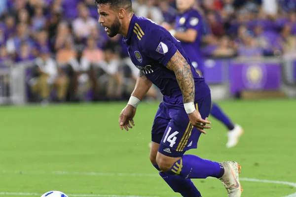 Orlando City Host Nyc Exploria Stadium Orlando Florida July 2018 — Stock Fotó