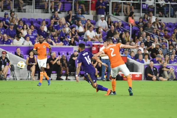 Orlando City SC, 22 Eylül 2018 'de Florida Exploria Stadyumu' nda Houston Dynamo 'yu ağırladı..