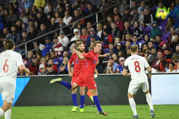 Amerikan Futbol Takımı 15 Kasım 2019 Cuma günü Orlando Florida 'daki Exploria Stadyumu' nda oynanan Concacaf Uluslar Ligi karşılaşmasında Kanada 'ya ev sahipliği yapmaktadır.