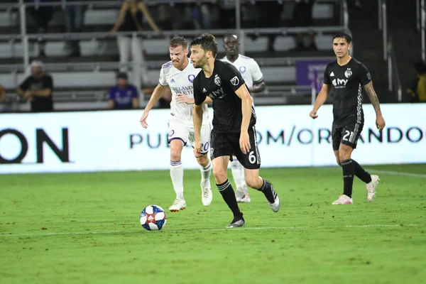 Orlando City Accueille Sporting Kansas Stade Exploria Mercredi Août 2019 — Photo