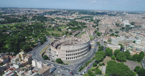 Aerial View Famous Coloseum Rome Italy — Stock Photo, Image