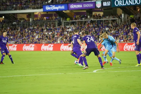 Orlando City Anfitrión Del New York City Durante Julio 2019 — Foto de Stock