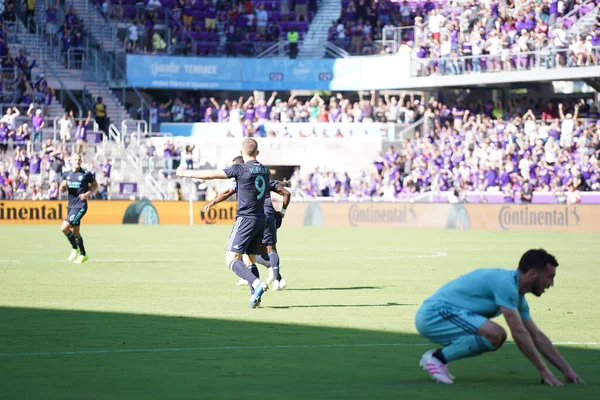 Orlando City Ist Samstag Den April 2019 Gastgeber Der Vancouver — Stockfoto