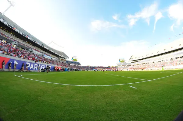 Kostarika Čelit Paraguay Během Copa America Centenario Stadionu Camping World — Stock fotografie