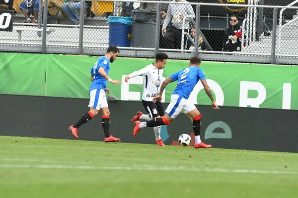 Rangers Corinthians Během Floridského Poháru Stadionu Spectrum Ledna 2018 Orlandu — Stock fotografie