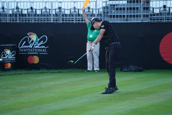 Během Roku 2020 Arnold Palmer Invitational First Groupings Bay Hill — Stock fotografie