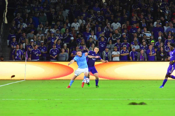 Orlando City, 5 Mart 2017 'de Orlando City Stadyumu' nda NYC FC 'ye ev sahipliği yaptı..  