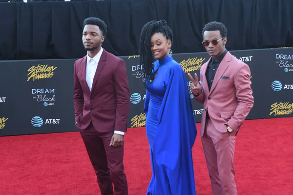 Red Carpet Photos Lors 34E Cérémonie Annuelle Des Stellar Awards — Photo