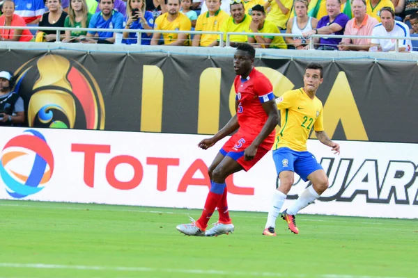 Brezilya, 8 Haziran 2016 tarihinde Orlando Florida 'daki Copa America Centenario' da Haiti ile karşılaştı.. 