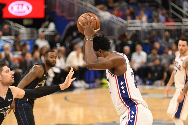 Orlando Magic, Philadelphia 76ers 'ı 14 Kasım 2018' de Orlando Florida 'daki Amway Center' da ağırlıyor..
