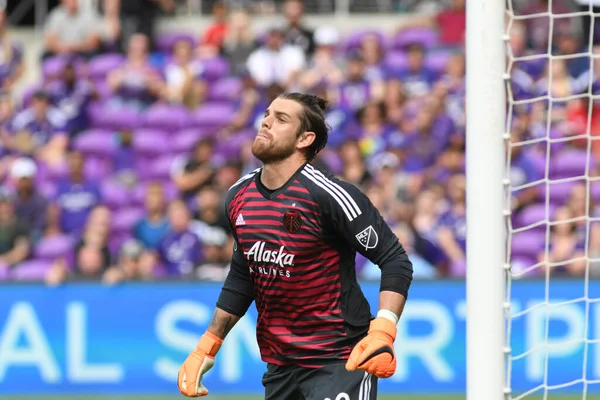 Orlando City 8 Nisan 2018 'de Orlando Florida' daki Exploria Stadyumu 'nda Portland Timbers' a ev sahipliği yaptı.. 