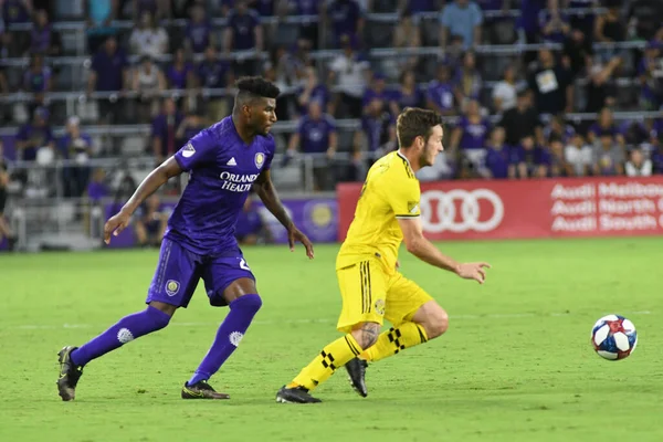 Orlando City Värd Columbus Crew Orlando City Stadium Den Juli — Stockfoto