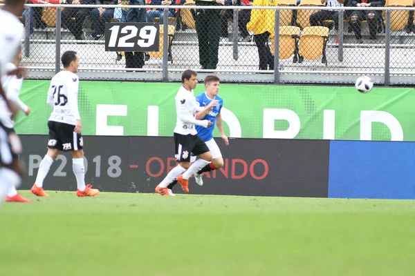 Rangers Corinthians Durante Copa Flórida Spectrum Stadium Janeiro 2018 Orlando — Fotografia de Stock