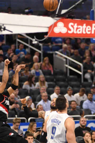 Orlando Magic Host Portland Trail Blazers Amway Center Orlando Florida — Φωτογραφία Αρχείου