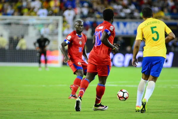 Brezilya, 8 Haziran 2016 tarihinde Orlando Florida 'daki Copa America Centenario' da Haiti ile karşılaştı..