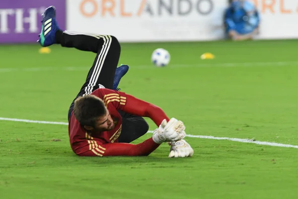 Orlando City Empfängt Atlanta United August 2018 Exploria Stadium Orlando — Stockfoto