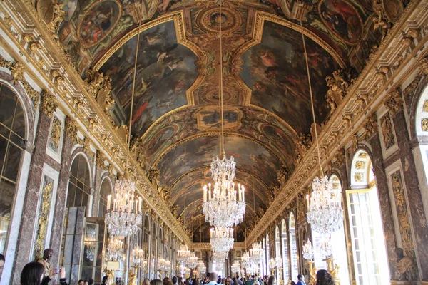 Hermoso Palacio Versaille Francia Mayo 2014 — Foto de Stock