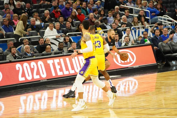 Orlando Magic Ospita Lakers All Amway Center Orlando Forida Mercoledì — Foto Stock