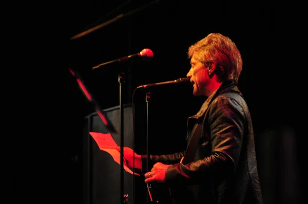 Sänger Jon Bon Jovi Tritt November 2016 State Street Theater — Stockfoto