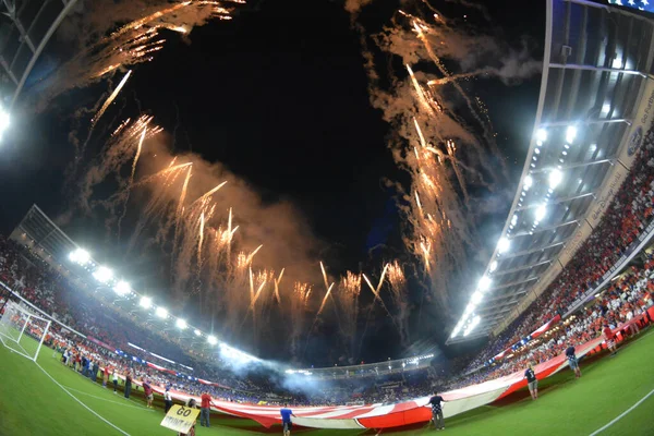 Match Qualification Pour Coupe Monde Orlando City Stadium Usa Panama — Photo