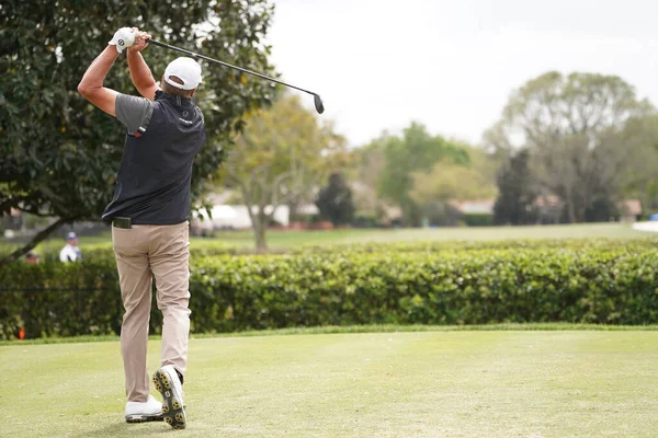 Durante Rodada Final Arnold Palmer Invitational 2020 Bay Hill Club — Fotografia de Stock