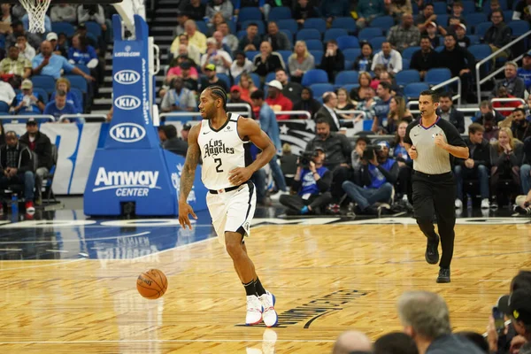 Orlando Magic Gastheer Van Clippers Het Amway Center Orlando Florida — Stockfoto