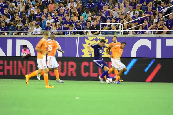 Orlando City Sediou Houston Dynamo Julho 2016 Camping World Stadium — Fotografia de Stock