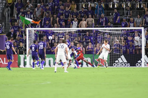 Orlando City 14 Temmuz 2018 'de Florida Exploria Stadyumu' nda Toronto FC 'ye ev sahipliği yaptı. Fotoğraf: Marty Jean-Louis