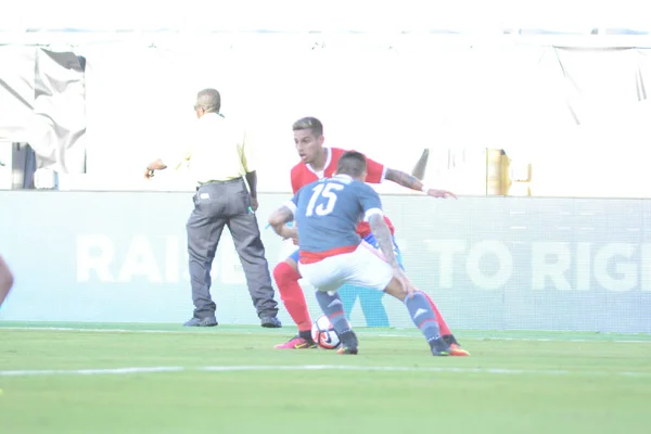 Costa Rica Enfrenta Paraguay Durante Copa América Centenario Camping World —  Fotos de Stock