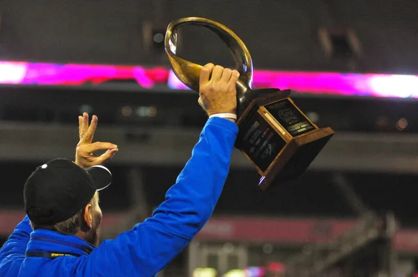 Georgia State Affronta San Jose State Durante Cure Bowl Camping — Foto Stock