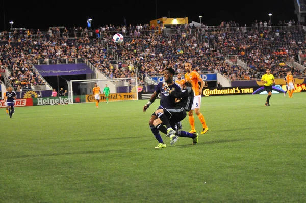 Orlando City Sediou Houston Dynamo Julho 2016 Camping World Stadium — Fotografia de Stock