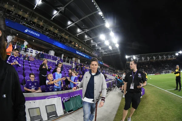 Orlando City SC, 10 Mart 2018 'de Orlando City Stadyumu' nda Minnesota United FC 'ye ev sahipliği yaptı..  