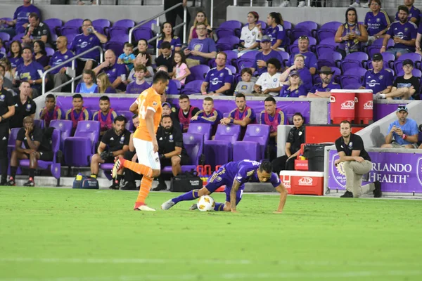 Orlando City SC, 22 Eylül 2018 'de Florida Exploria Stadyumu' nda Houston Dynamo 'yu ağırladı..