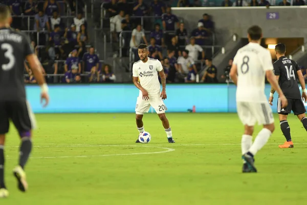Orlando City 21 Nisan 2018 'de Orlando Florida' daki Exploria Stadyumu 'nda San Jose depremlerine ev sahipliği yaptı..  