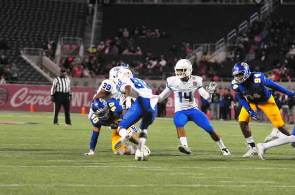 Georgia State Gegen San Jose State Während Der Cure Bowl — Stockfoto