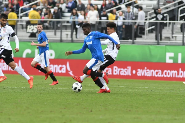 Rangers Corinthians Durante Copa Florida Spectrum Stadium Enero 2018 Orlando — Foto de Stock