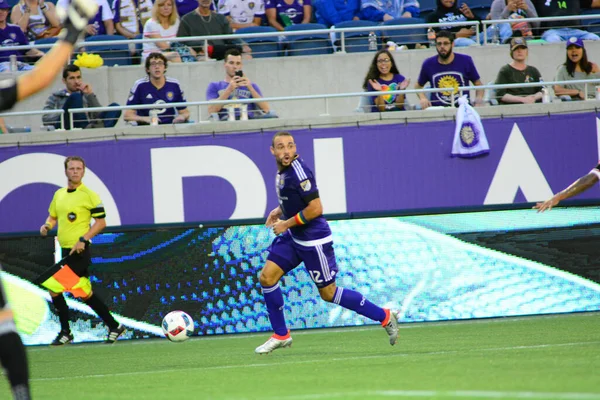 Orlando City Φιλοξενεί Τους Σεισμούς Του Σαν Χοσέ Στο Camping — Φωτογραφία Αρχείου