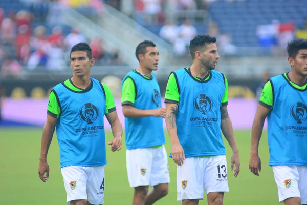 Costa Rica Enfrenta Paraguay Durante Copa América Centenario Camping World — Foto de Stock