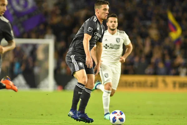 Orlando City 21 Nisan 2018 'de Orlando Florida' daki Exploria Stadyumu 'nda San Jose depremlerine ev sahipliği yaptı.. 