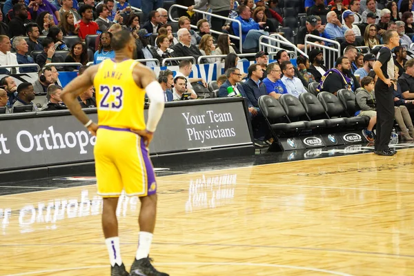 Orlando Magic Organiseert Lakers Het Amway Center Orlando Forida Woensdag — Stockfoto