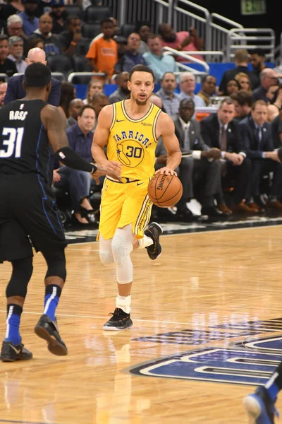 Orlando Magic Ospita Golden State Warriors All Amway Center Orlando — Foto Stock