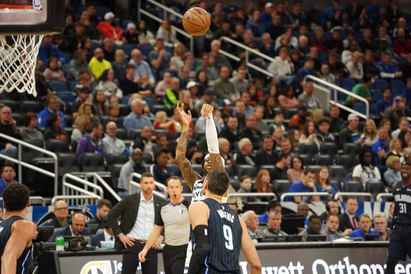 Orlando Magic Empfangen Die Minnesota Timberwolves Freitag Den Februar 2020 — Stockfoto