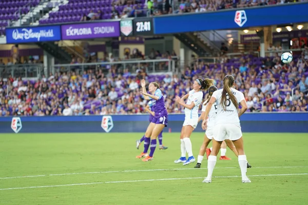 Orlando Pride 20 Temmuz 2019 tarihinde Florida Exploria Stadyumu 'nda Sky Blue FC' ye ev sahipliği yaptı..