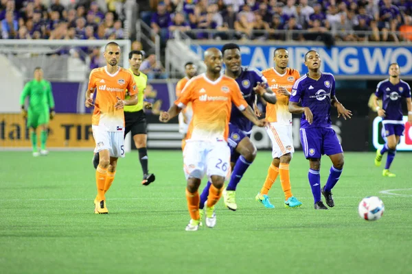 Orlando City Sediou Houston Dynamo Julho 2016 Camping World Stadium — Fotografia de Stock