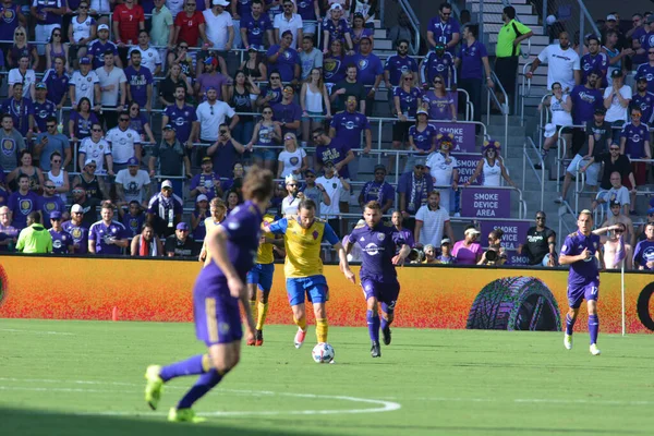 Orlando City 29 Nisan 2017 'de Orlando, Florida' daki Orlando City Stadyumu 'nda Colorado Rapids' e ev sahipliği yaptı.)