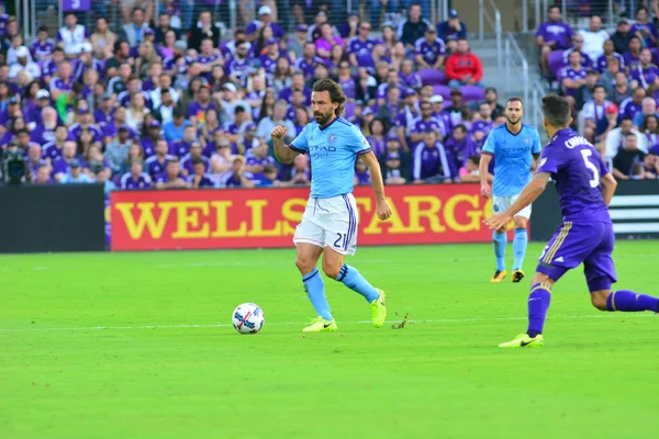 Orlando City, 5 Mart 2017 'de Orlando City Stadyumu' nda NYC FC 'ye ev sahipliği yaptı..
