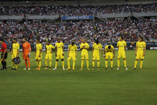 Paris Saint-Germain, Tottenham Hotspur 'a karşı 22 Temmuz 2017' de Orlando Florida 'daki Citrus Bowl' da.   