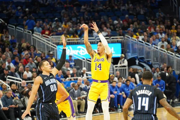 Orlando Magic Accueille Les Lakers Los Angeles Amway Center Orlando — Photo