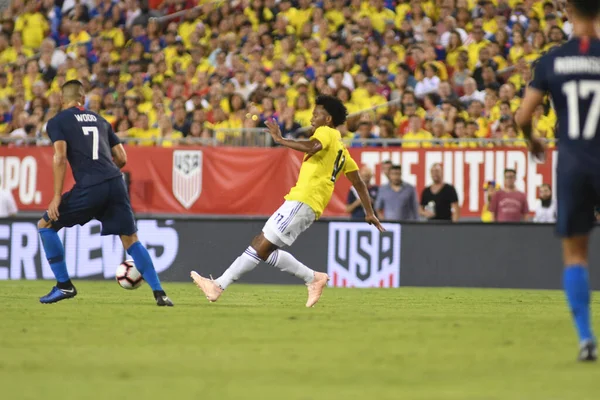 ABD Kolombiya 'ya karşı Raymond James Stadyumu' nda 11 Ekim 2018 'de.  