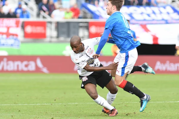 13 Ocak 2018 'de Orlando Florida' daki Spektrum Stadyumu 'nda düzenlenen Florida Kupası' nda Korucular Corinthianlara karşı..